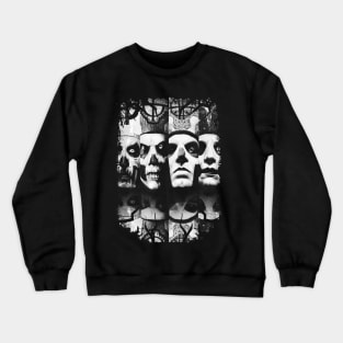 Papa Faces Crewneck Sweatshirt